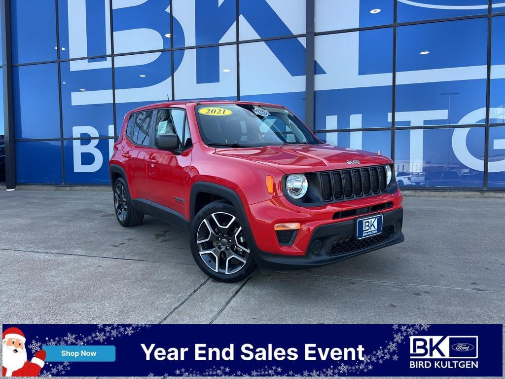 used 2021 Jeep Renegade car, priced at $18,709