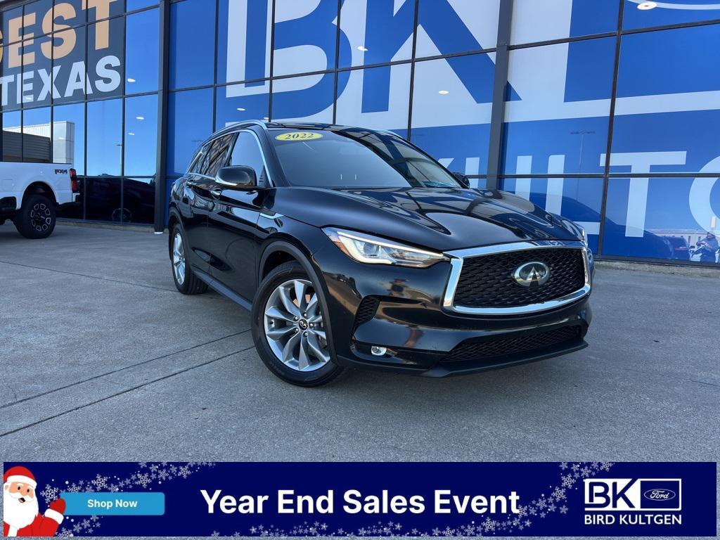 used 2022 INFINITI QX50 car, priced at $22,650