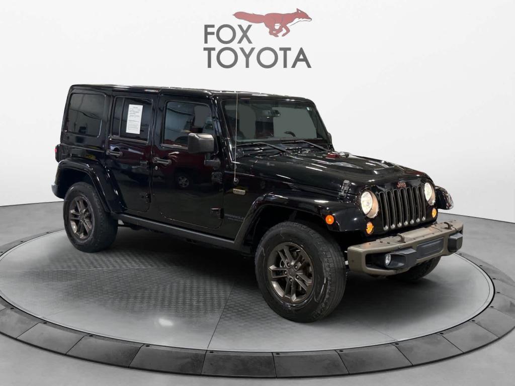 used 2016 Jeep Wrangler car, priced at $19,220
