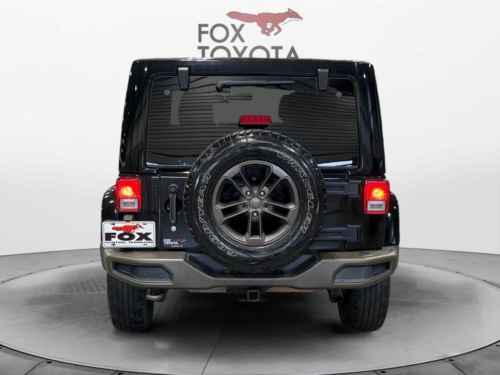 used 2016 Jeep Wrangler car, priced at $19,220