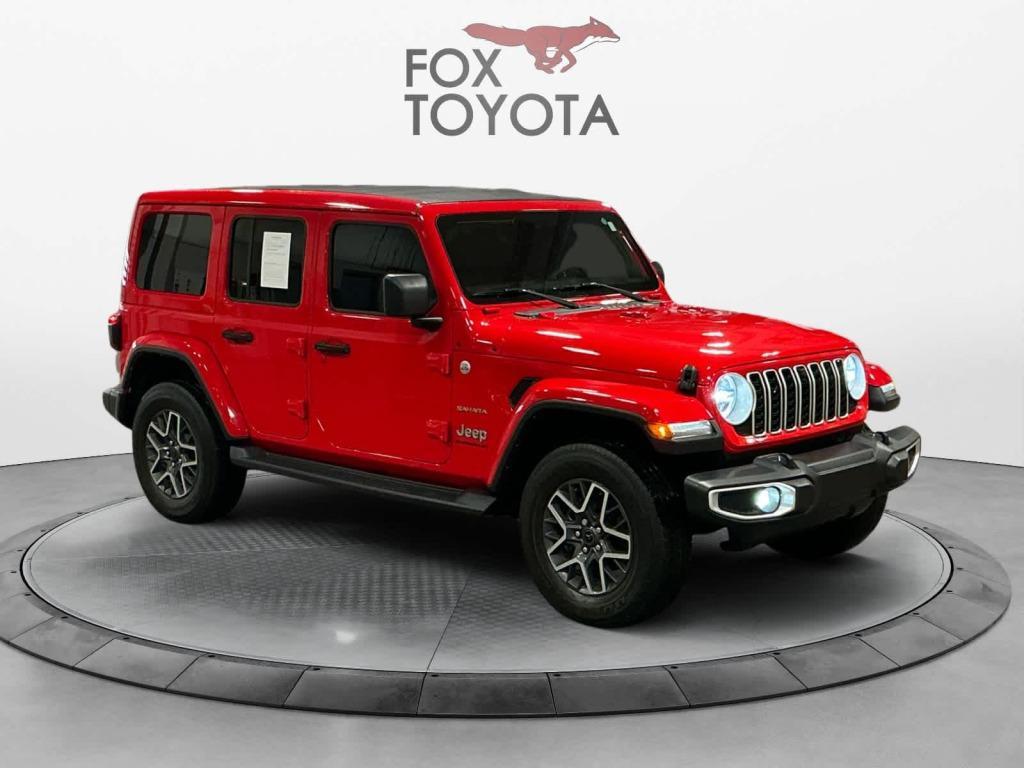 used 2024 Jeep Wrangler car, priced at $37,185
