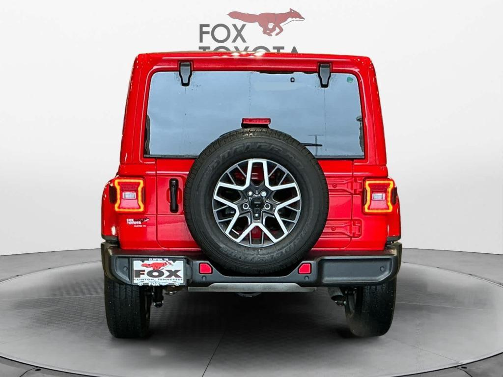 used 2024 Jeep Wrangler car, priced at $37,185