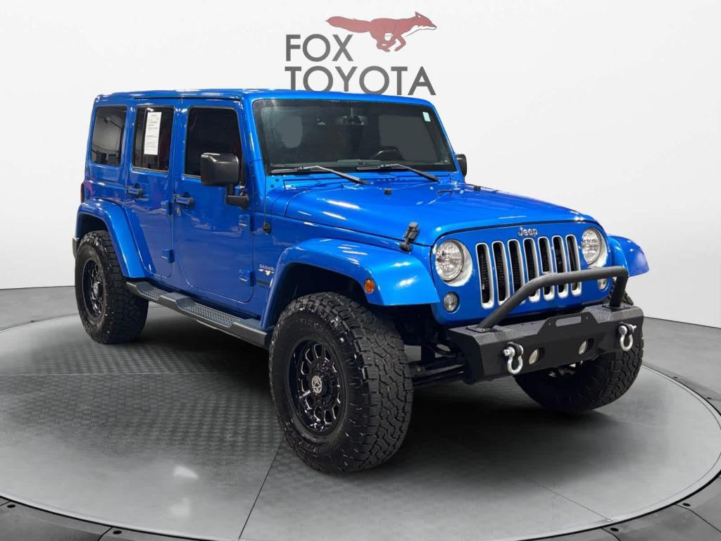 used 2016 Jeep Wrangler Unlimited car, priced at $17,132