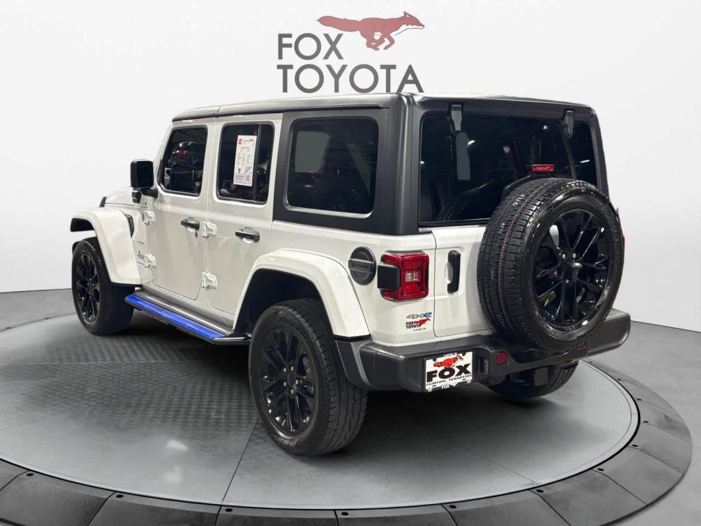 used 2023 Jeep Wrangler 4xe car, priced at $29,821