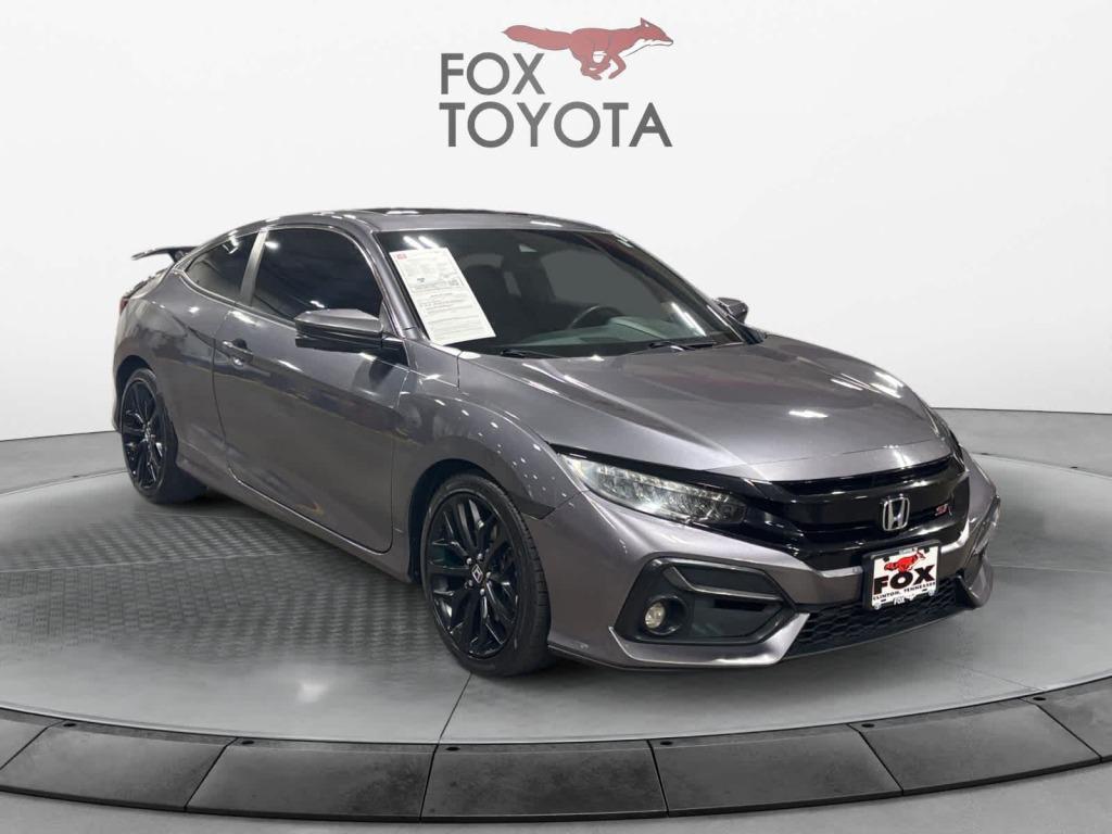 used 2020 Honda Civic Si car, priced at $21,143