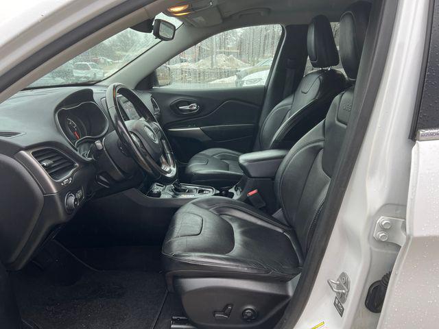 used 2021 Jeep Cherokee car, priced at $17,800