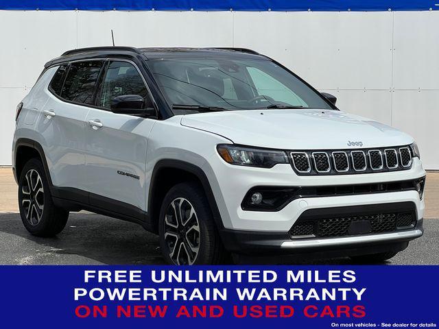 used 2024 Jeep Compass car, priced at $23,670