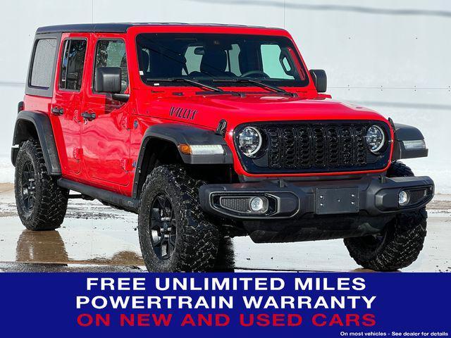used 2025 Jeep Wrangler 4xe car, priced at $30,986