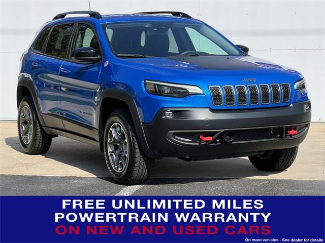 used 2022 Jeep Cherokee car, priced at $24,998