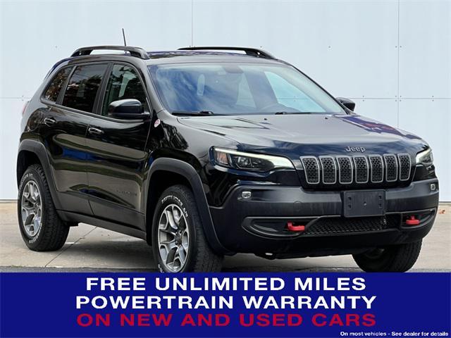 used 2022 Jeep Cherokee car, priced at $21,390
