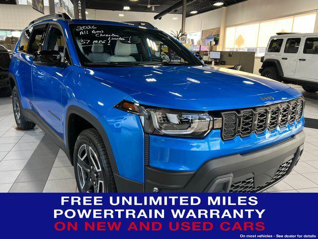 new 2026 Jeep Cherokee car, priced at $42,650