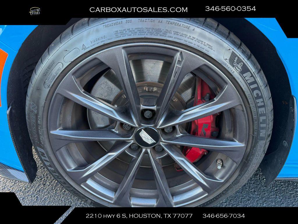 used 2022 Cadillac CT4-V car, priced at $49,900