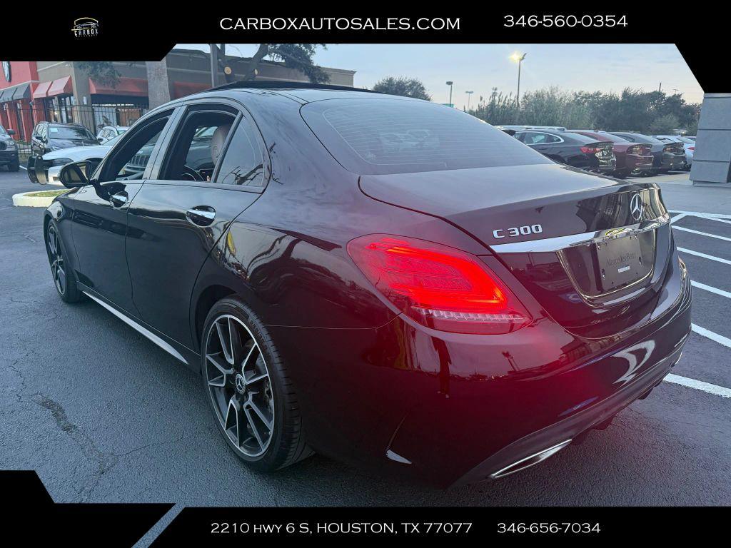 used 2019 Mercedes-Benz C-Class car, priced at $17,500
