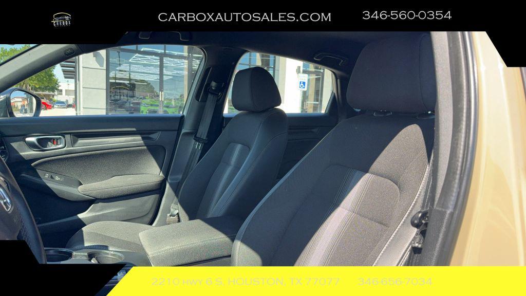 used 2025 Honda Civic car, priced at $24,600