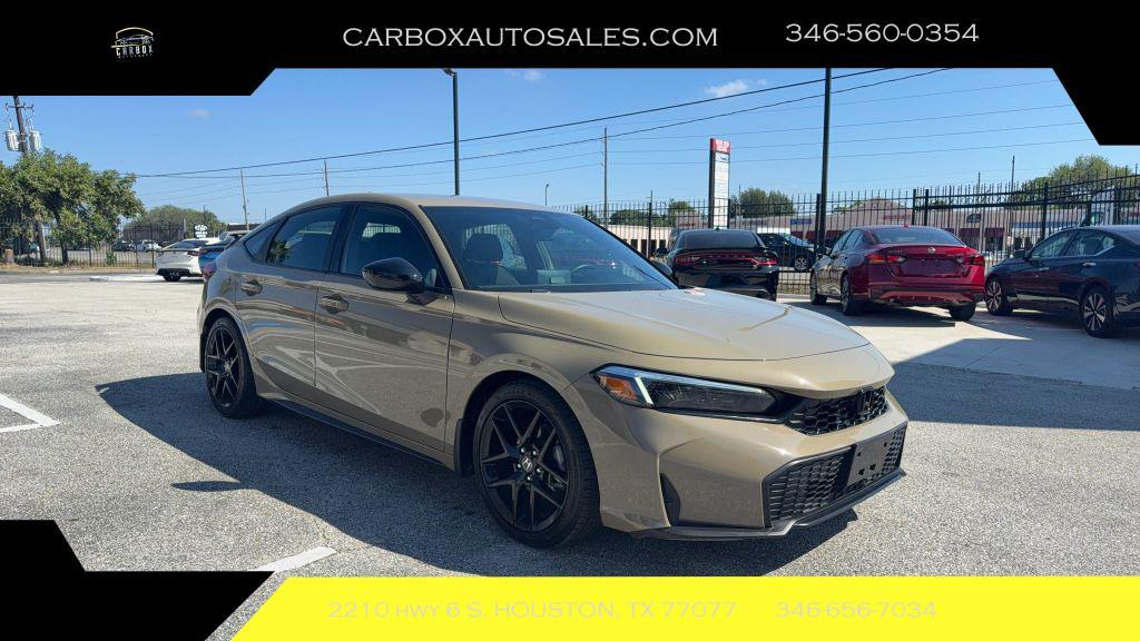 used 2025 Honda Civic car, priced at $24,600