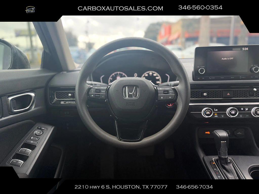used 2022 Honda Civic car, priced at $16,999