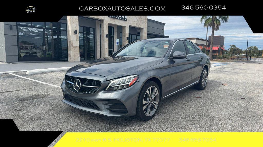 used 2021 Mercedes-Benz C-Class car, priced at $24,800