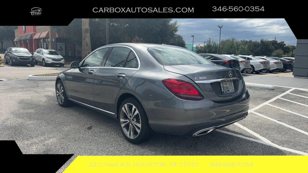 used 2021 Mercedes-Benz C-Class car, priced at $24,800