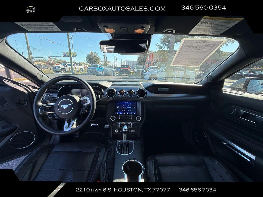 used 2021 Ford Mustang car, priced at $26,300