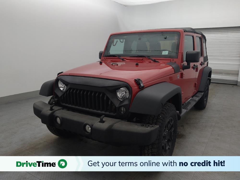 used 2014 Jeep Wrangler Unlimited car, priced at $20,595