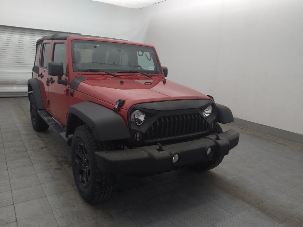 used 2014 Jeep Wrangler Unlimited car, priced at $20,595
