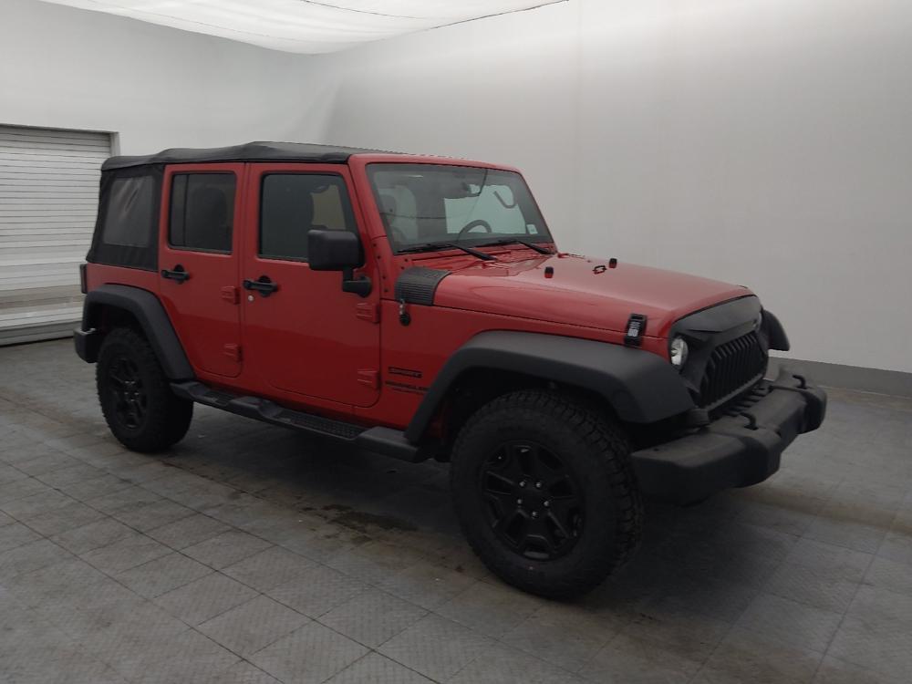 used 2014 Jeep Wrangler Unlimited car, priced at $20,595