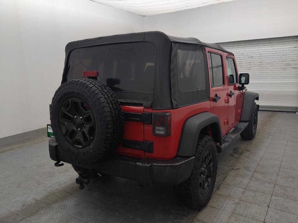 used 2014 Jeep Wrangler Unlimited car, priced at $20,595