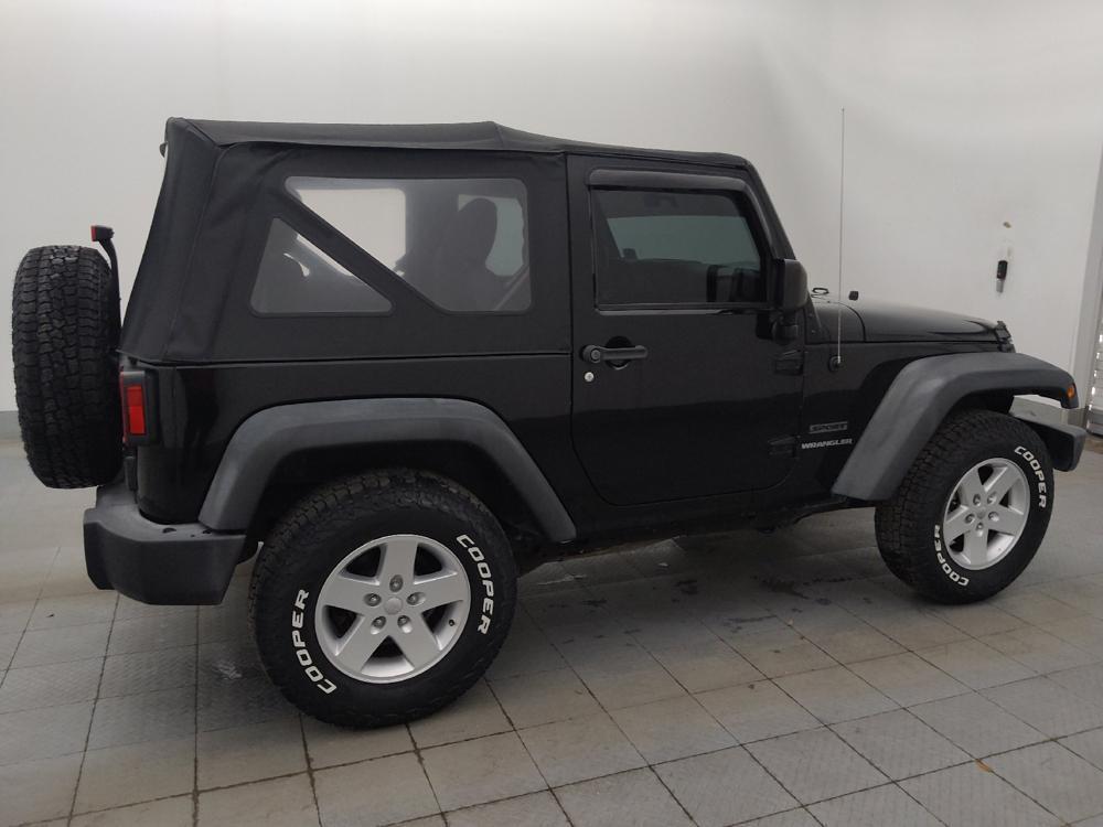 used 2017 Jeep Wrangler car, priced at $19,795