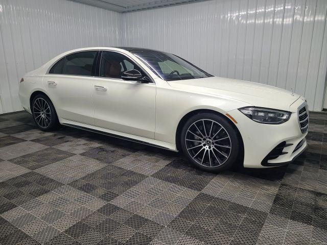 used 2022 Mercedes-Benz S-Class car, priced at $74,995
