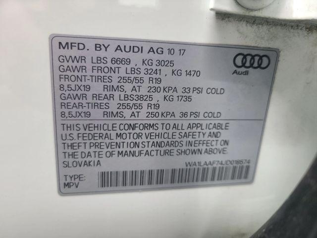 used 2018 Audi Q7 car, priced at $17,995