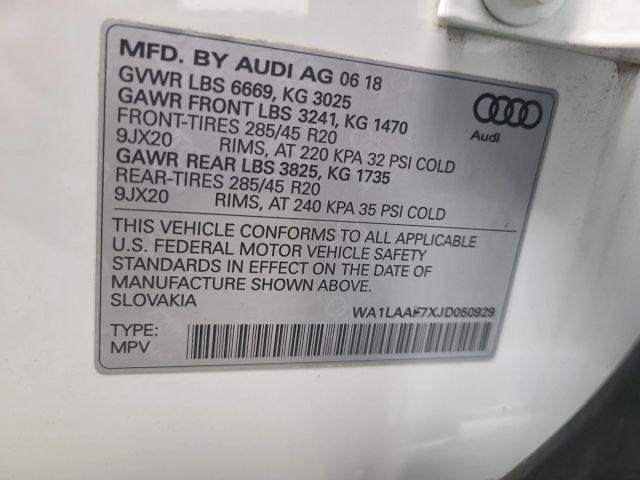 used 2018 Audi Q7 car, priced at $23,995