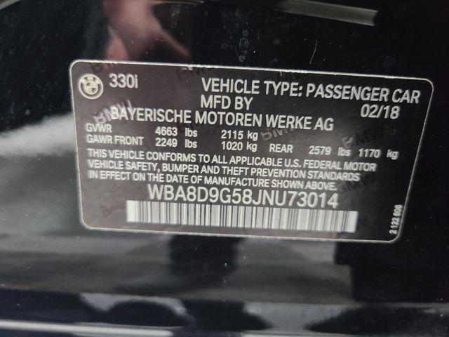 used 2018 BMW 330 car, priced at $16,777