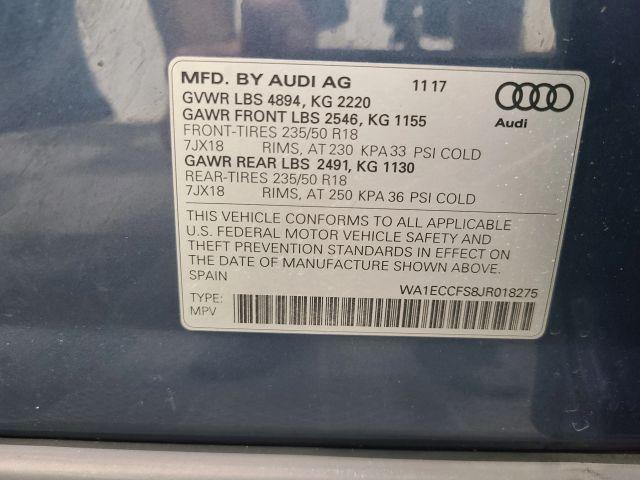 used 2018 Audi Q3 car, priced at $14,995