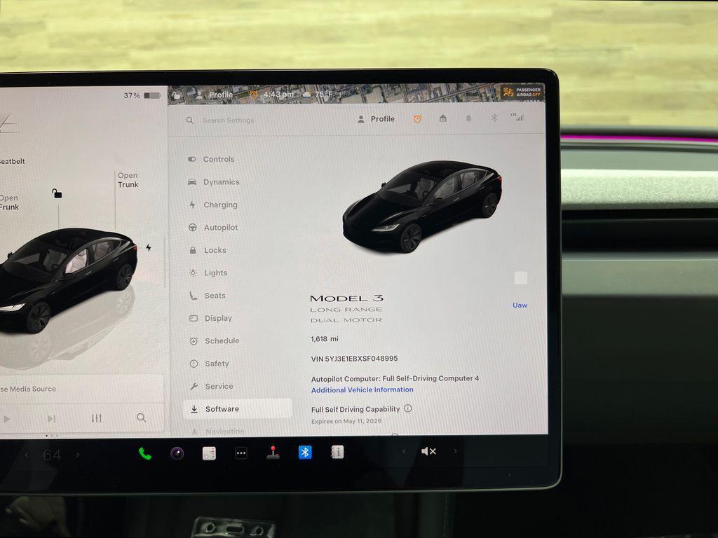 used 2025 Tesla Model 3 car, priced at $34,871