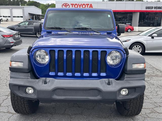 used 2018 Jeep Wrangler Unlimited car, priced at $20,389