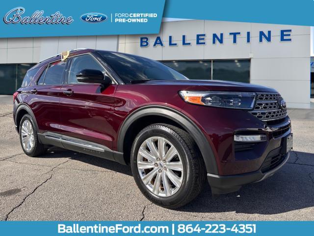 used 2022 Ford Explorer car, priced at $33,980