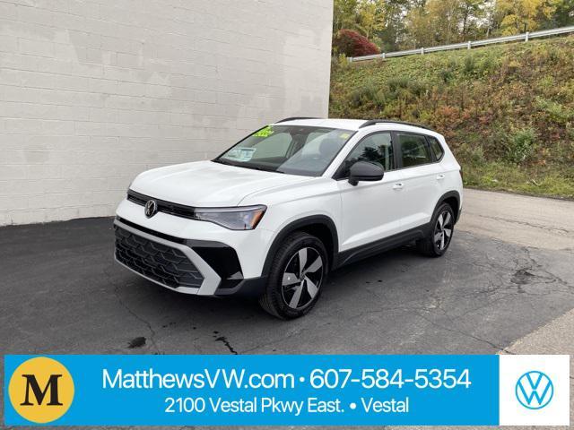 new 2025 Volkswagen Taos car, priced at $27,997