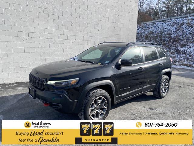 used 2022 Jeep Cherokee car, priced at $26,995