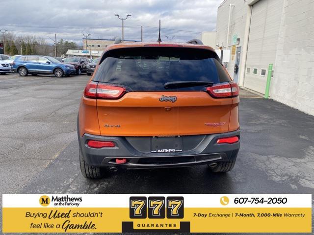 used 2015 Jeep Cherokee car, priced at $12,994