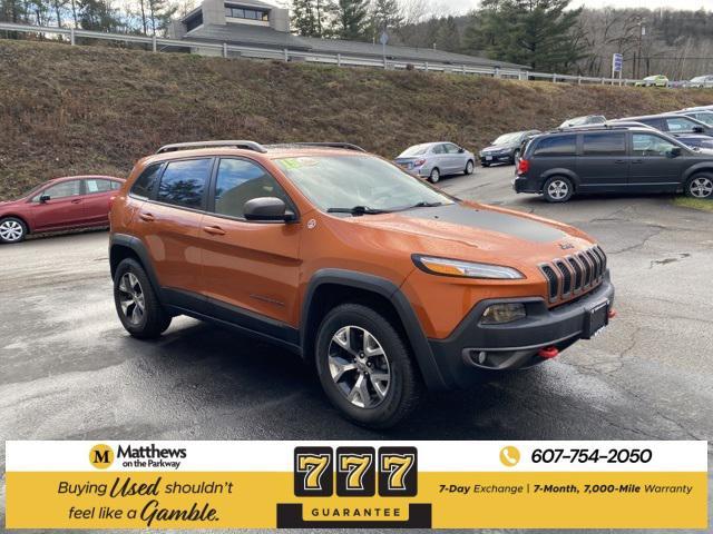 used 2015 Jeep Cherokee car, priced at $12,994