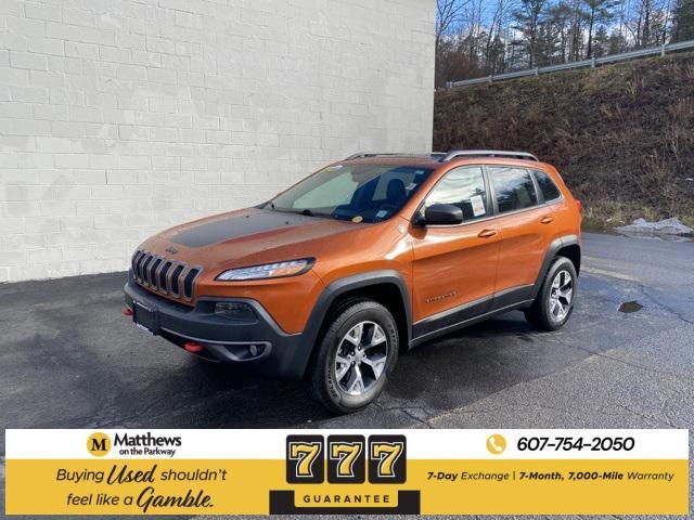 used 2015 Jeep Cherokee car, priced at $12,994