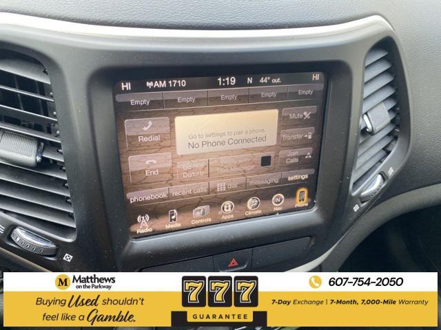 used 2015 Jeep Cherokee car, priced at $12,994