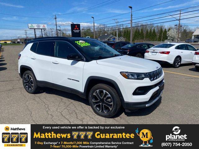 used 2022 Jeep Compass car, priced at $24,635