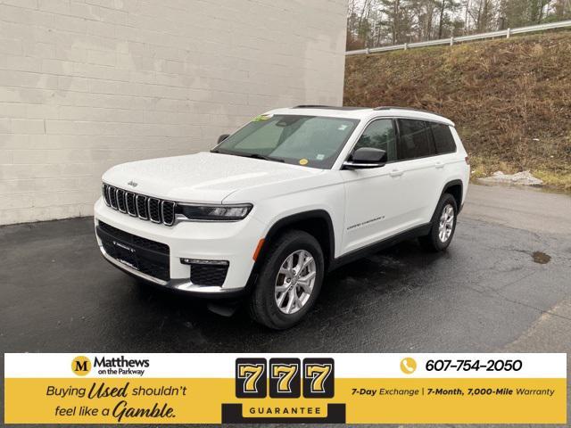 used 2021 Jeep Grand Cherokee L car, priced at $29,454