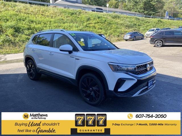 used 2024 Volkswagen Taos car, priced at $27,990