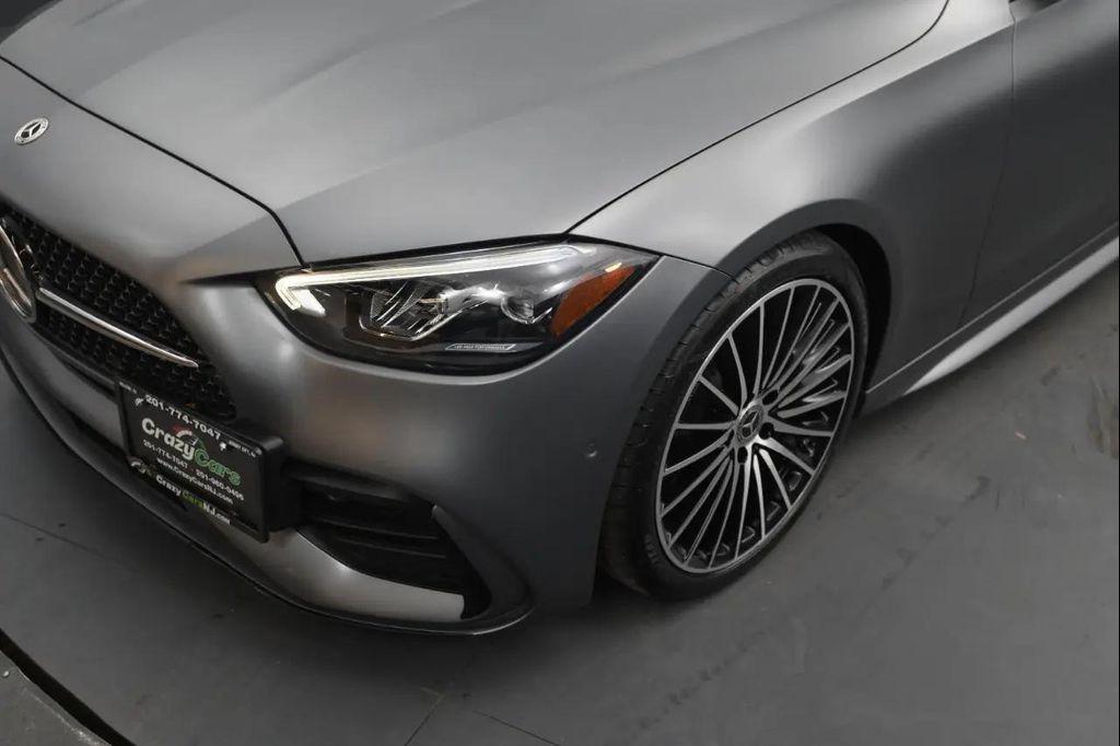 used 2022 Mercedes-Benz C-Class car, priced at $33,495