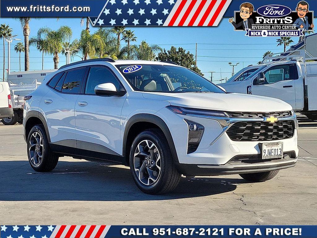 used 2024 Chevrolet Trax car, priced at $19,860