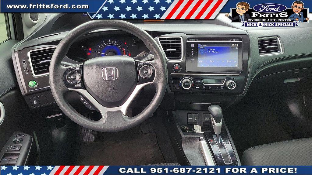 used 2015 Honda Civic car, priced at $13,890