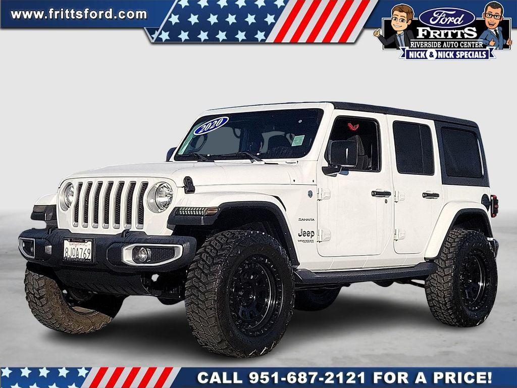 used 2020 Jeep Wrangler Unlimited car, priced at $26,810