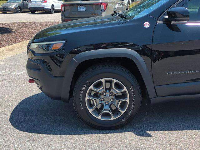 used 2022 Jeep Cherokee car, priced at $27,494
